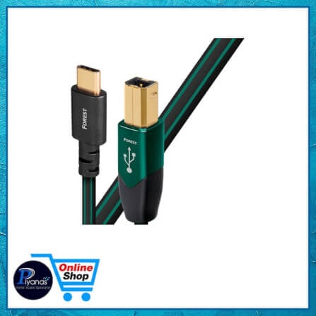  สายUSB C To B AUDIOQUEST : USB-FOREST (C TO B) (USB 2.0) (0.75M)_1